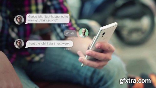 Motion Array - Text Messaging After Effects Template