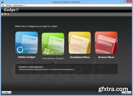 Ashampoo Gadge It v1.0.1.91 DC 13.02.2015 Multilingual Portable