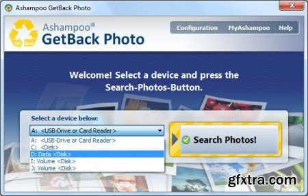 Ashampoo GetBack Photo v1.0.1 DC 12.02.2015 Multilanguage Portable