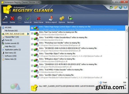 Ashampoo Registry Cleaner v1.0 DC 12.02.2015 Multilanguage Portable