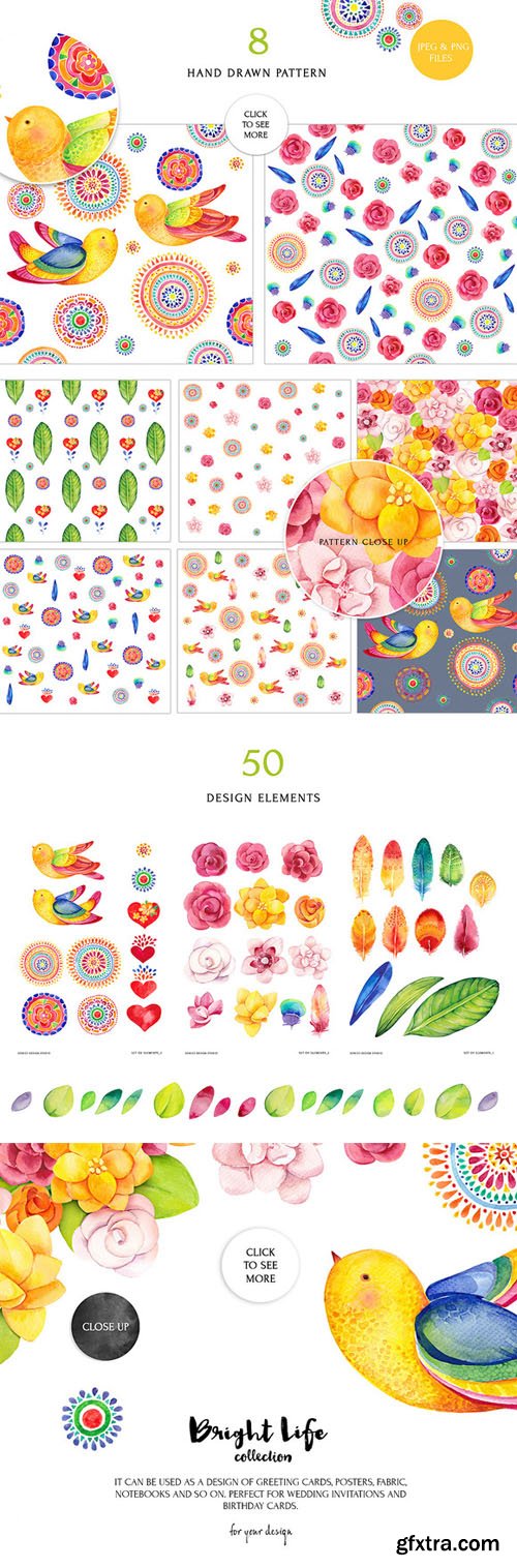 Bright life watercolor set - CM 235213