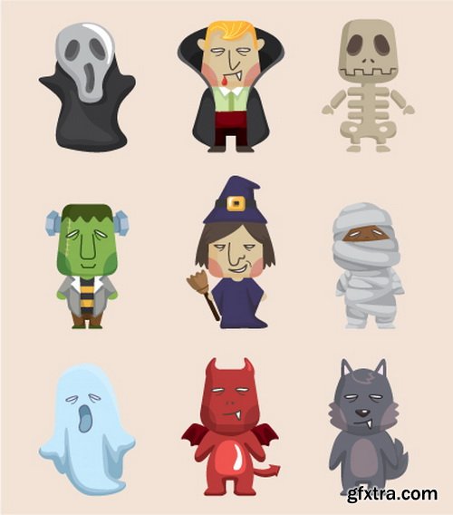 Cute Monsters Collection 50xEPS