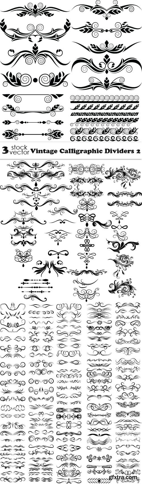 Vectors - Vintage Calligraphic Dividers 2