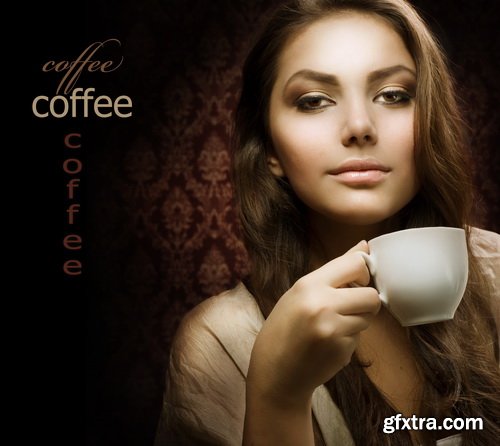 Woman with Coffee 25xJPG