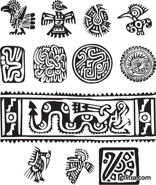 Mexican Symbols 25xEPS