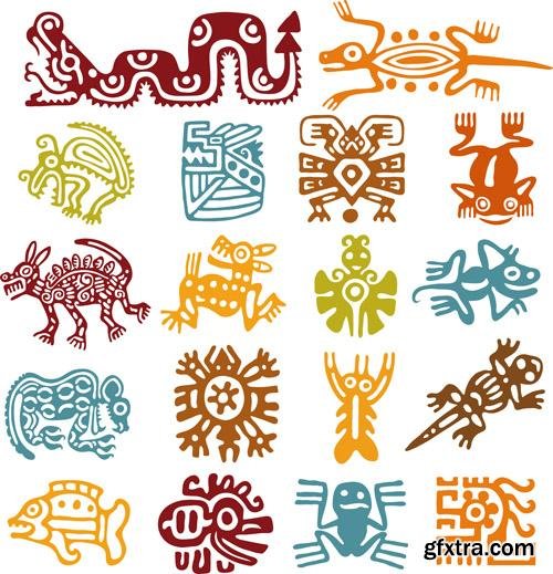 Mexican Symbols 25xEPS