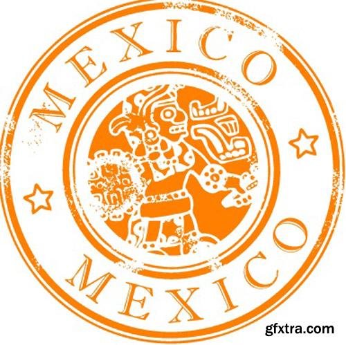 Mexican Symbols 25xEPS