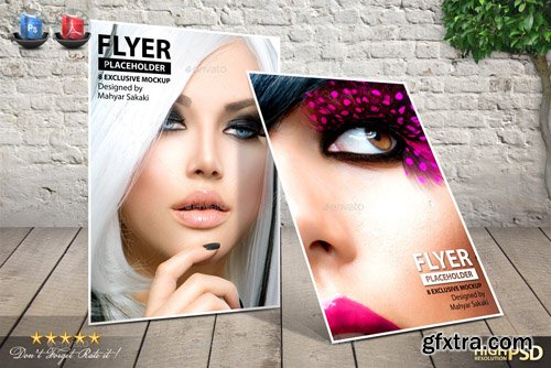 GraphicRiver - Exclusive A4 Flyer & Poster Mockup V1.0 11902769