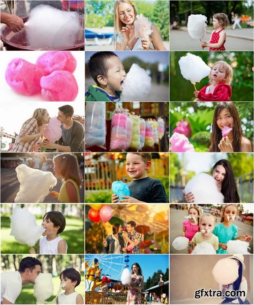 Collection of people eating cotton candy holiday children girl park 25 HQ Jpeg