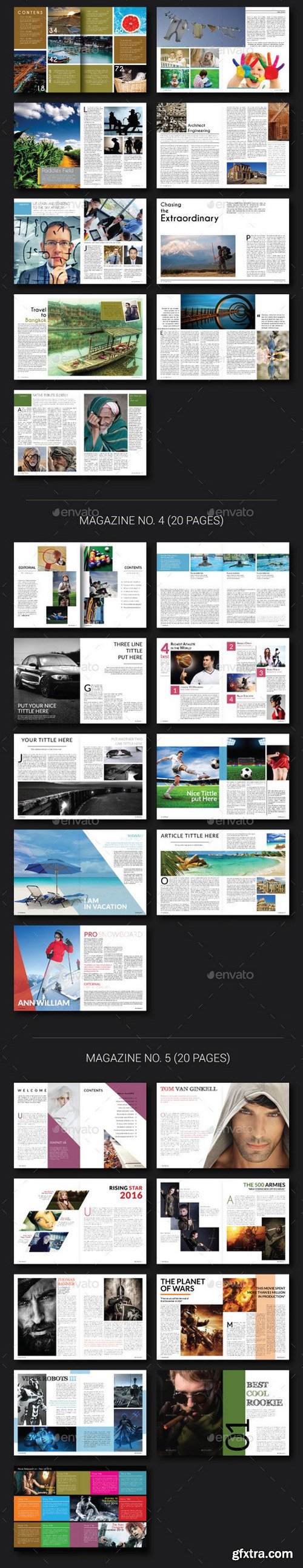 GraphicRiver - 12093269 Magazine Bundle 02