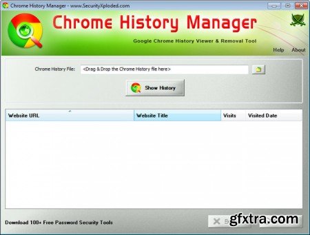 Chrome History Manager v1.0 (+ Portable)
