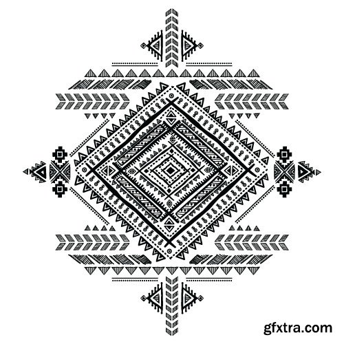 Tribal & Ethnic Ornaments, 25xEPS