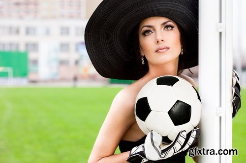 Collection Beautiful Girl football referee ball 25 HQ Jpeg