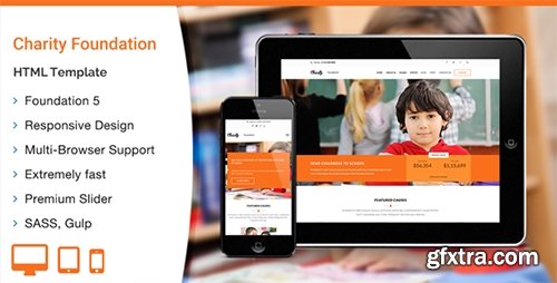 ThemeForest - Charity Foundation v1.0 - HTML Template - 11892194