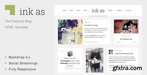 ThemeForest - Inkas - The Personal Blog HTML Template - 11908653