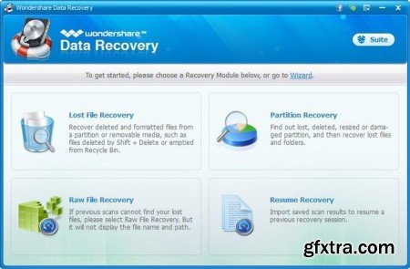 Wondershare Data Recovery v4.8.2.1 Portable