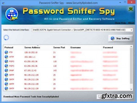 Password Sniffer Spy v3.5 (+ Portable)