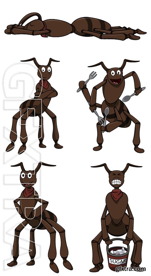 Stock Vectors - Ant . Vector illustration