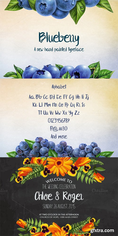 Blueberry Typeface