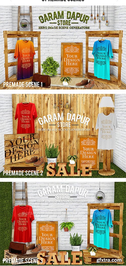 GraphicRiver - 12091253 Distro Display Mockup Creator