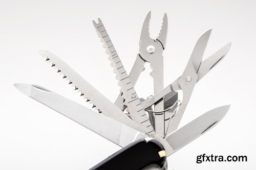 Collection of multitool folding knife tool universal pliers 25 HQ Jpeg