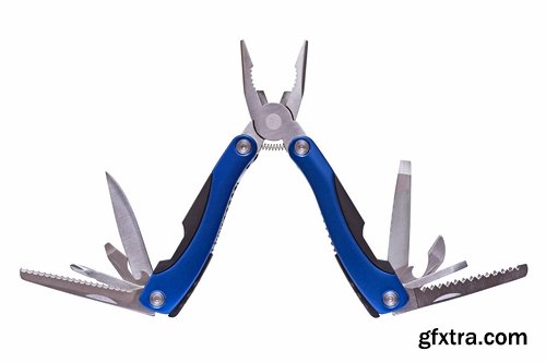 Collection of multitool folding knife tool universal pliers 25 HQ Jpeg