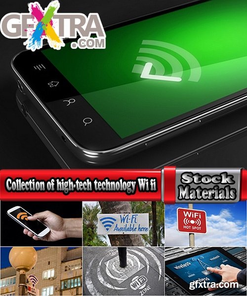 Collection of high-tech technology Wi fi mobile phone tablet 25 HQ Jpeg