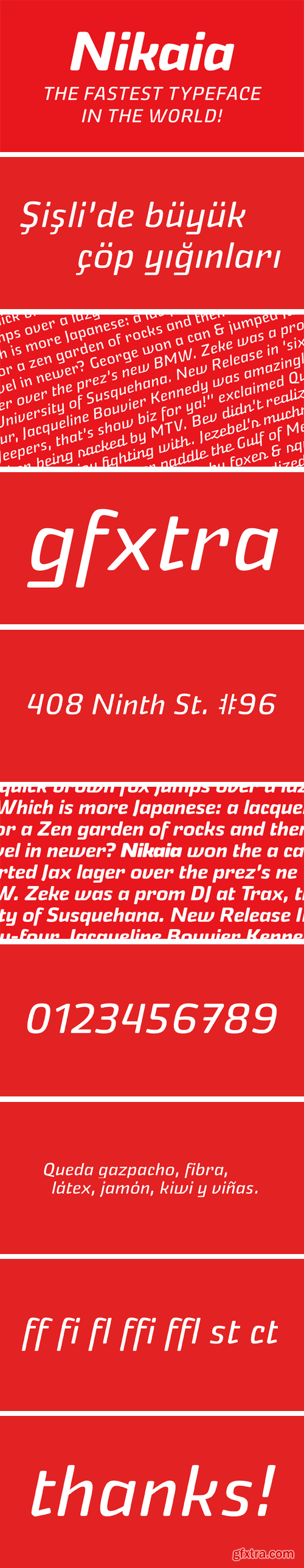 Nikaia Font Family