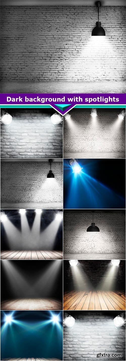 Dark background with spotlights 9x JPEG