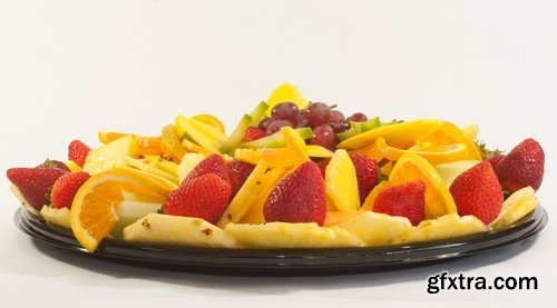 Fruits on a plate