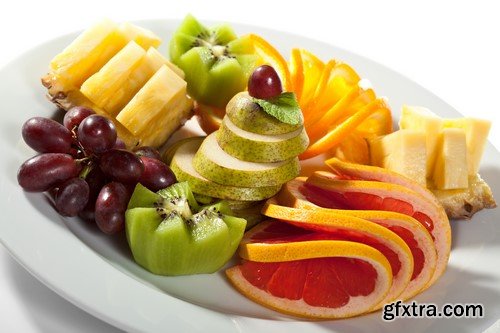 Fruits on a plate