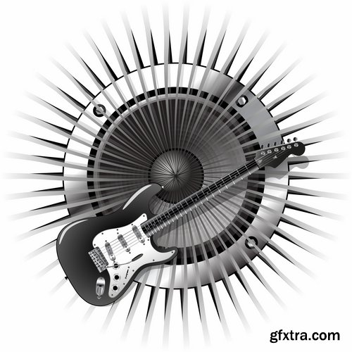 Collection of vector picture music speaker loudspeaker background is a symbol logo 25 EPS