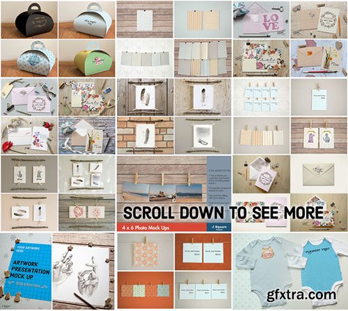 CreativeMarket [45% off] 11-in-1 Mega Mockup Bundle 322063