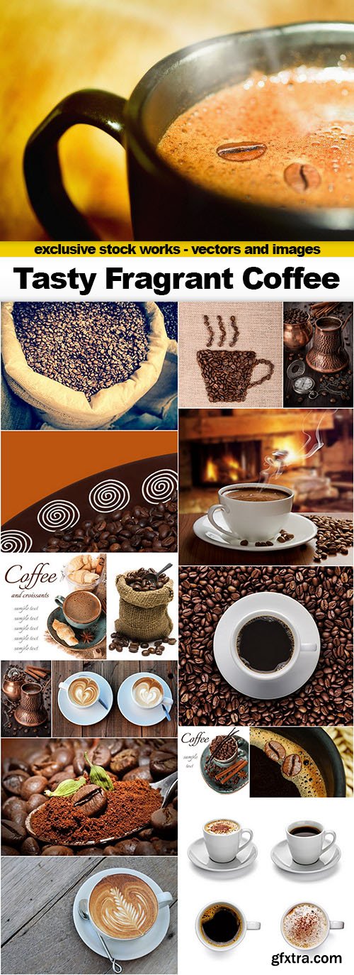 Tasty Fragrant Coffee - 25xUHQ JPEG