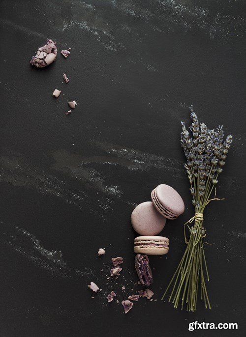 French Macarons - 6xUHQ JPEG