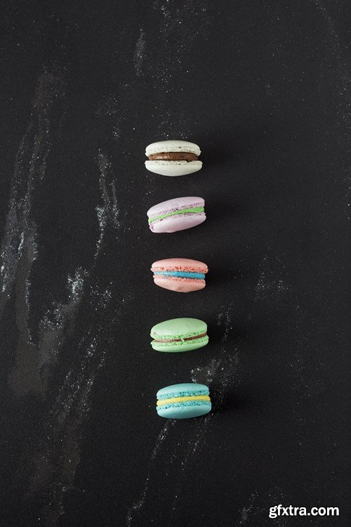 French Macarons - 6xUHQ JPEG