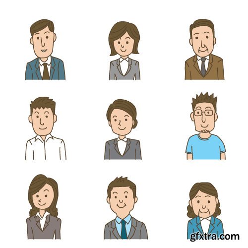 People Vector Set 4 - 20x EPS