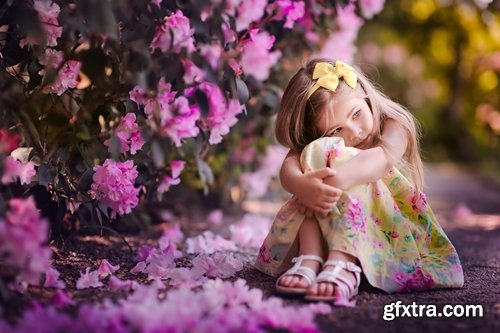 Collection of kids playing in a field of wildflowers child 25 HQ Jpeg