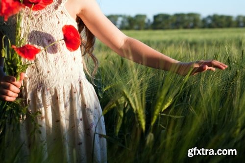 Collection of kids playing in a field of wildflowers child 25 HQ Jpeg