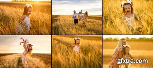 Collection of kids playing in a field of wildflowers child 25 HQ Jpeg