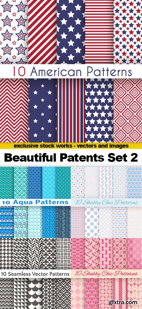 Beautiful Patents Set 2 - 11x EPS