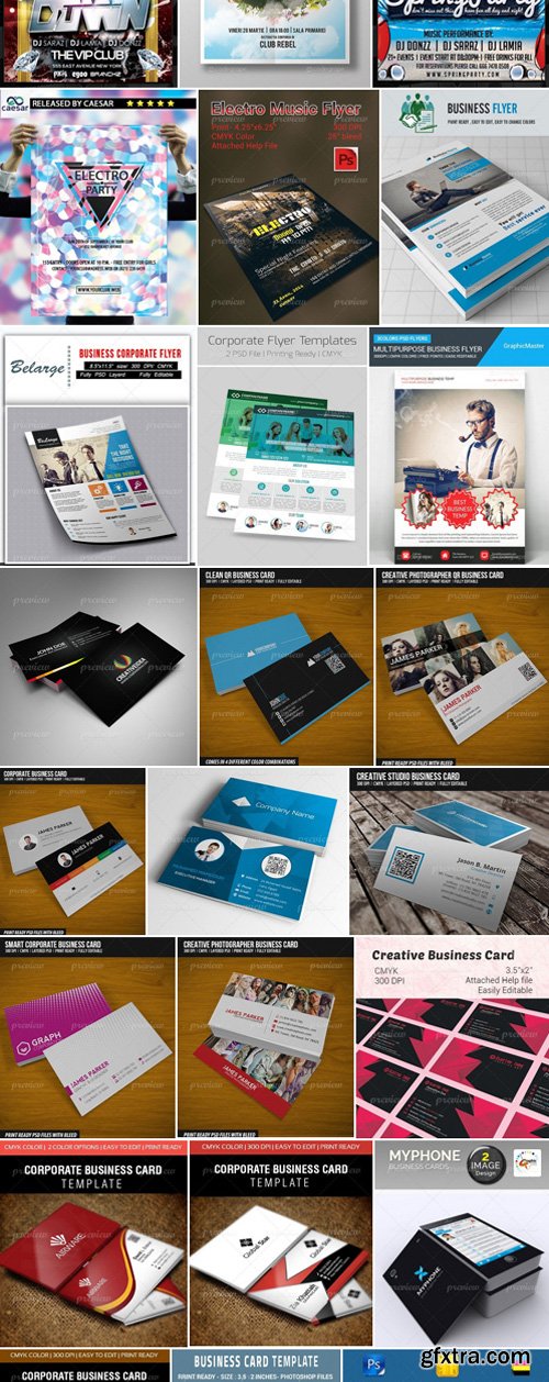 The Creative Print Templates Bundle with 120 Premium Items $4,905.00