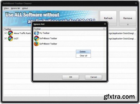 Soft4Boost Toolbar Cleaner v3.6.9.173 (+ Portable)