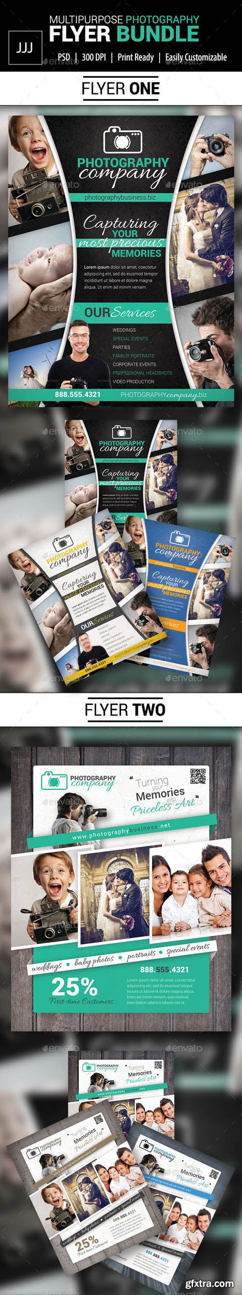 Graphicriver - Photography Business Flyer Bundle 10844183