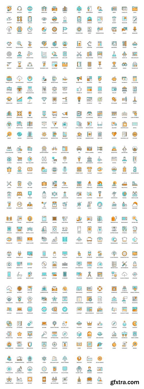 CreativeMarket Futuro Icons Collection 246011 $49