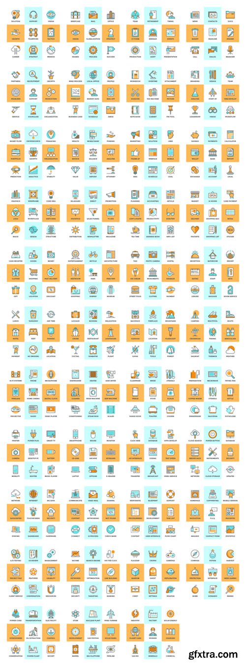 CreativeMarket Futuro Icons Collection 246011 $49