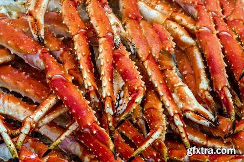 Collection of delicious seafood cooked king crab cancer 25 HQ Jpeg