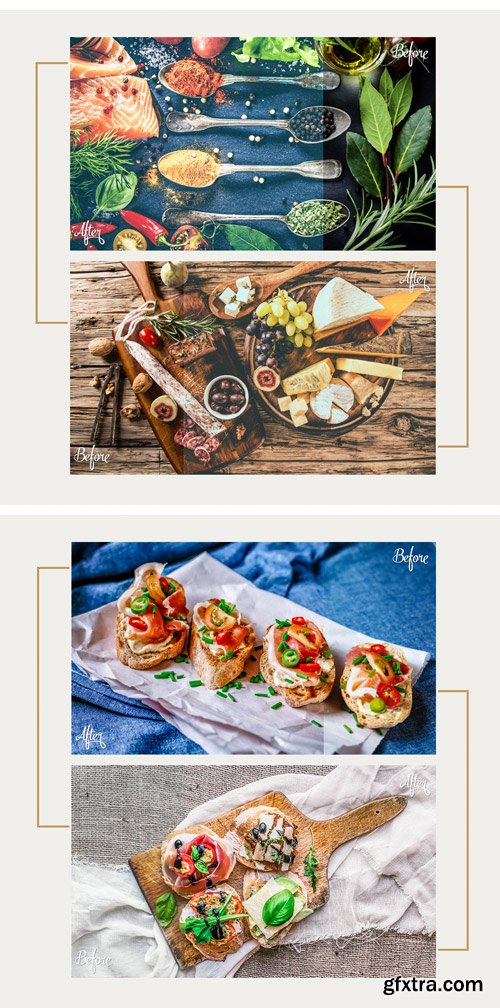 CM 301404 - Food Photography Lightroom Presets