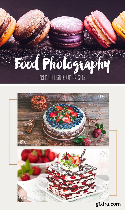 CM 301404 - Food Photography Lightroom Presets