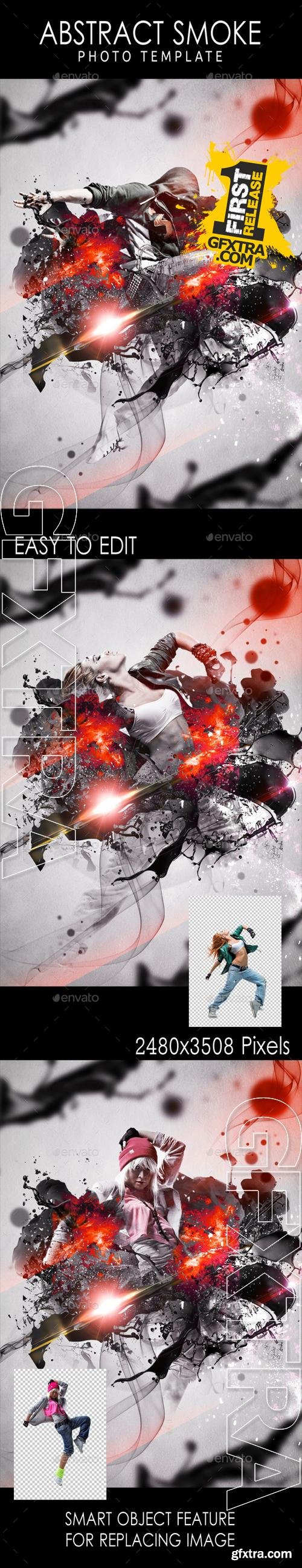 Abstract Smoke Photo Template - GraphicRiver 11255305